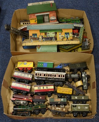 Lot 3200 - Hornby O Gauge Locomotives And Rolling Stock