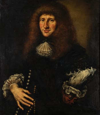 Lot 1049 - Manner of Nicholas Maes (1634-1693) Portrait...