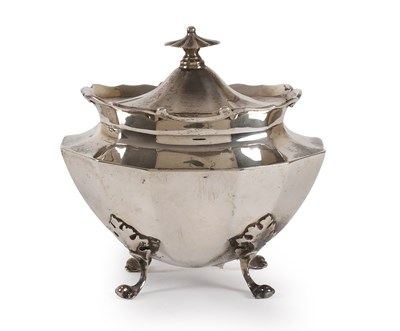 Lot 54 - A George V Silver Tea-Caddy, by Philip Hanson...