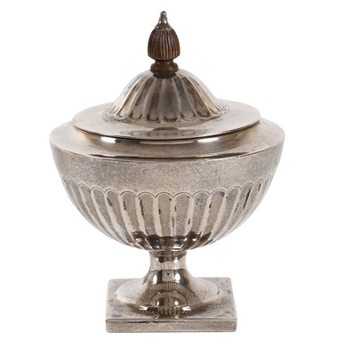 Lot 55 - A George V Silver Tea-Caddy, by Mappin and...