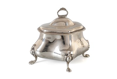 Lot 70 - An Edward VII Silver Tea-Caddy, by George...