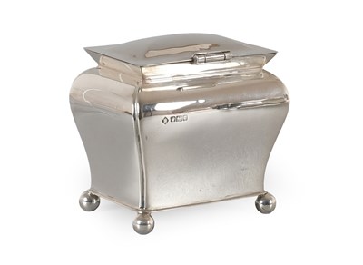 Lot 71 - An Edward VII Silver Tea-Caddy, by Richard...