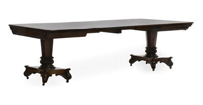 Lot 251 - A William IV Mahogany Extending Dining Table,...