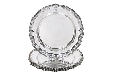 Lot 2053 - A Set of Four Victorian Silver Plate Second-Course Dishes