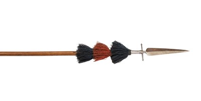 Lot 256 - An 18th Century Continental Spontoon, the 28cm...