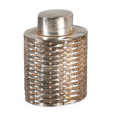 Lot 74 - A Victorian Silver Tea-Caddy, by Richard...