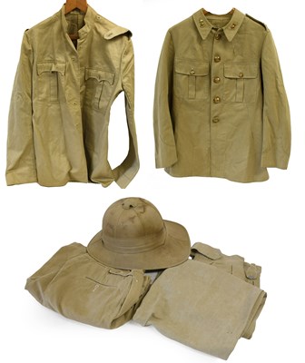 Lot 309 - Four Items of Khaki Drill Uniform, comprising...
