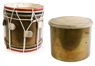 Lot 228 - A First World War British Military Side Drum,...