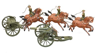 Lot 3279 - Britains 318 Royal Horse Artillery Gun Team