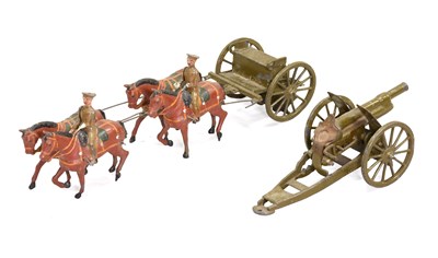 Lot 3280 - Britains 39A Royal Horse Artillery Gun Team