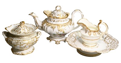 Lot 9 - Various 19th Century English Porcelain Tea...