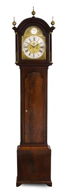 Lot 193 - A Mahogany Eight Day Longcase Clock, signed...