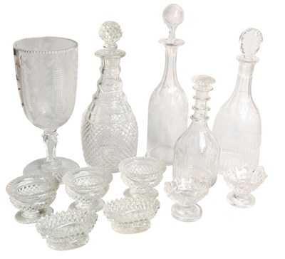 Lot 48 - A Quantity of 19th Century and Later Glass,...