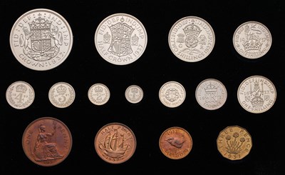 Lot 230 - George VI, 'Coronation' Proof Set 1937, 15...