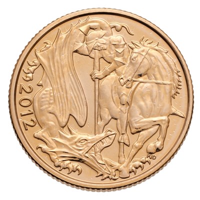 Lot 209 - Elizabeth II, Sovereign 2012, Diamond Jubilee...