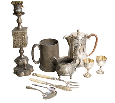 Lot 17 - A Quantity of Silver and Silver Plate,...