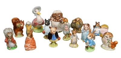 Lot 271 - Beswick Beatrix Potter Figures, including...