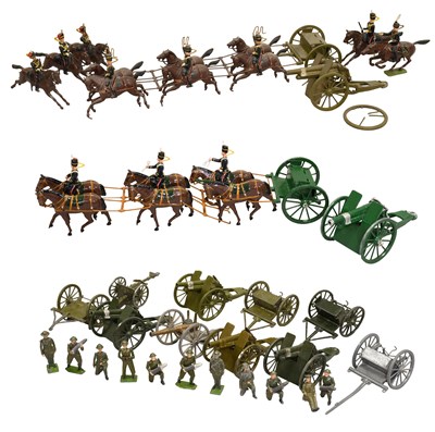 Lot 3303 - Britains Royal Horse Artillery Gun Teams