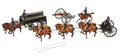 Lot 3302 - Britains Royal Horse Artillery Gun Team