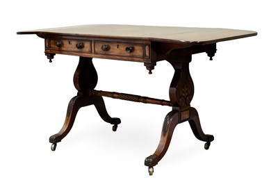Lot 292 - A Regency Mahogany Sofa Table, early 19th...