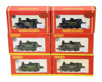 Lot 3175 - Hornby (China) OO Gauge Southern Terrier Tank Locomotives