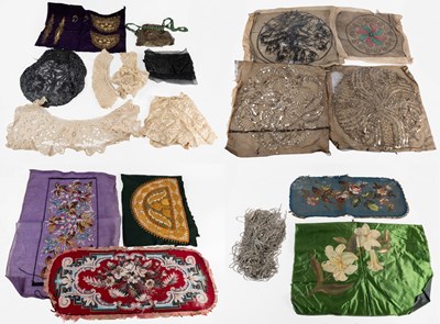 Lot 2049 - A Collection of Dressmaker's Sequin and Net...