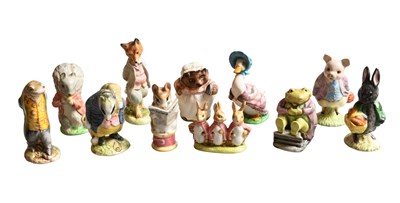 Lot 79 - Eleven Beswick Beatrix Potter Porcelain...