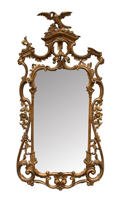 Lot 248 - A George III Chippendale Style Carved Giltwood...