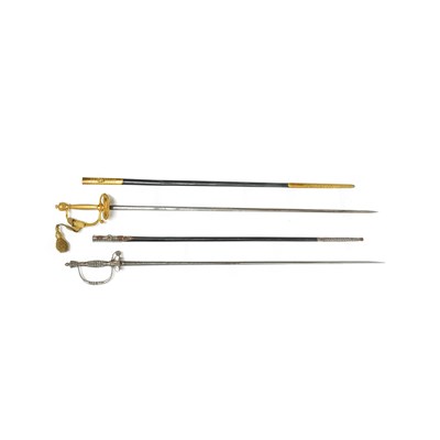 Lot 363 - A Victorian Court Sword, the 81.5cm tapering...
