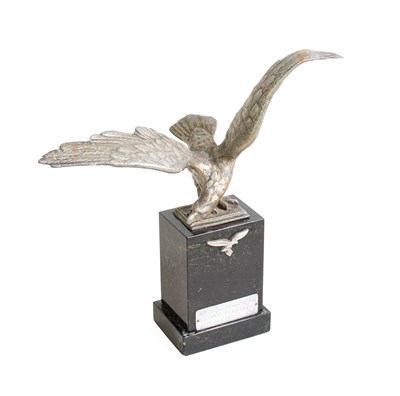 Lot 257 - A Second World War German Cast White Metal...