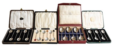 Lot 149 - Three Cased Sets of Coffee-Bean Terminal...