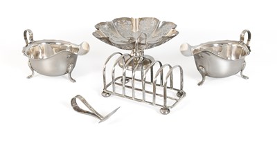 Lot 148 - A Collection of Assorted Silver, including a...