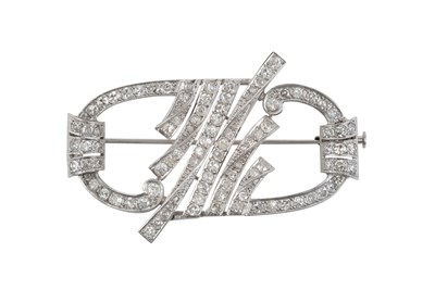 Lot 2219 - An Early 20th Century Diamond Brooch the...