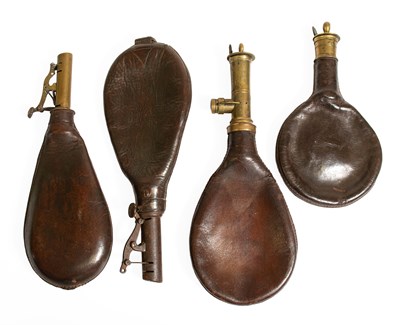 Lot 425 - Two Late 18th/Early 19th Century Leather Shot...