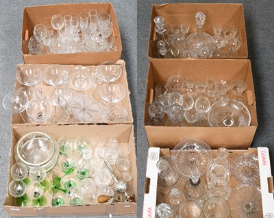 Lot 88 - Six Boxes of Assorted Glassware, mainly 20th...