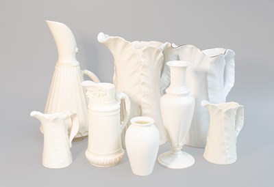 Lot 45 - A Collection of Royal Worcester White Glazed...