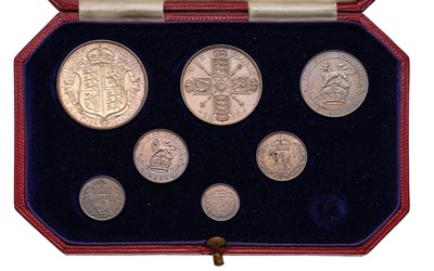 Lot 104 - George V, 1911 Silver Proof Set, originally an...