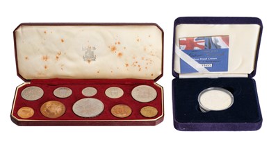 Lot 234 - Elizabeth II, 'Coronation' Proof Set 1953, 10...