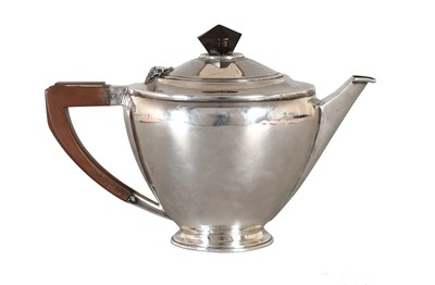 Lot 3 - A George V Silver Teapot, by Henry Clifford...