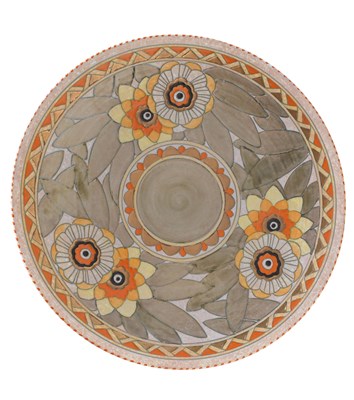 Lot 157 - A Charlotte Rhead Crown Ducal Pottery Charger,...