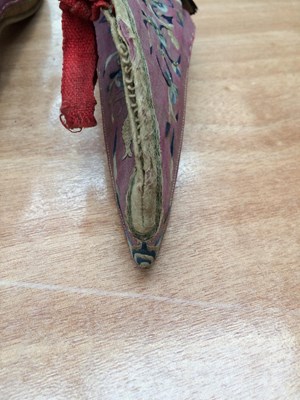 Lot 2077 - 19th Century and Later Shoes comprising a pair...