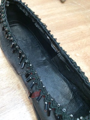 Lot 2077 - 19th Century and Later Shoes comprising a pair...