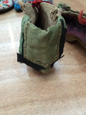 Lot 2077 - 19th Century and Later Shoes comprising a pair...