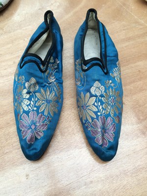 Lot 2077 - 19th Century and Later Shoes comprising a pair...
