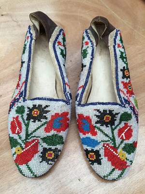 Lot 2077 - 19th Century and Later Shoes comprising a pair...