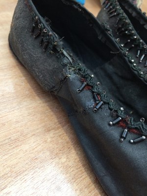 Lot 2077 - 19th Century and Later Shoes comprising a pair...