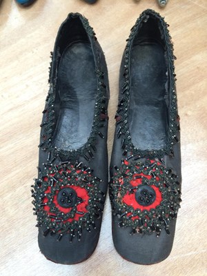 Lot 2077 - 19th Century and Later Shoes comprising a pair...