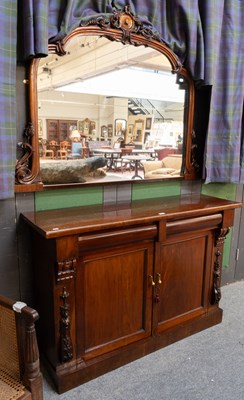 Lot 1511 - A William IV Mahogany Chiffonier, 137cm by...