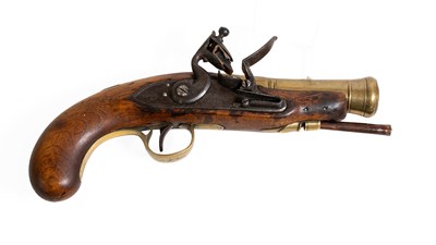 Lot 454 - An Early 19th Century Flintlock Blunderbuss...