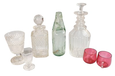 Lot 85 - A Collection of English Drinking Glasses and...